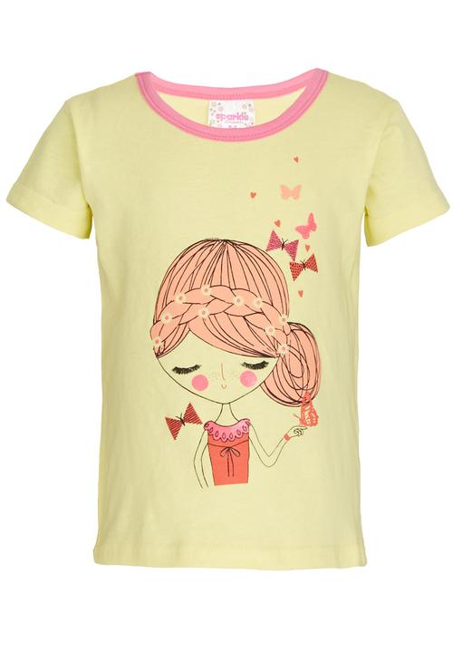 Pop Candy - Butterfly  Pj Set Yellow
