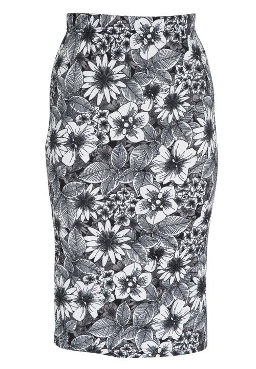 edit - Twin Pack Pencil Skirts Black and White