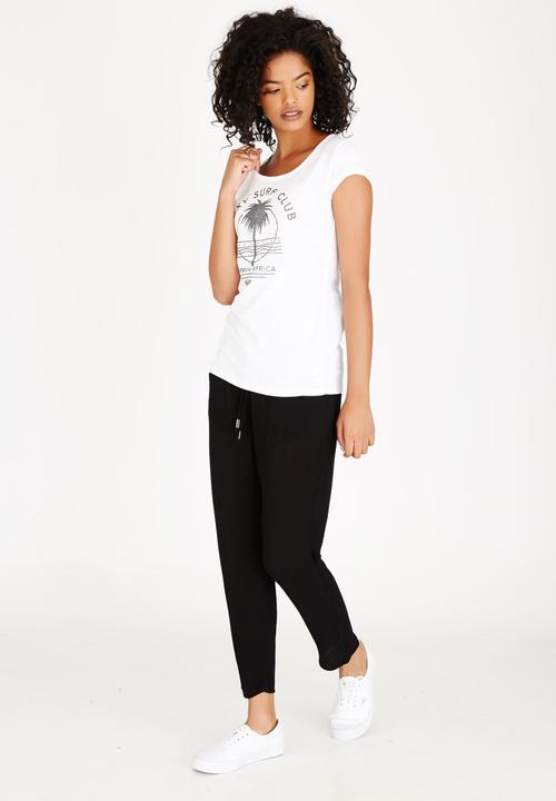 Roxy - Africa Surf Club Tee White