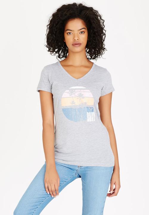 Roxy - Surfwise Tee Grey Melange