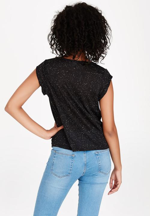 Roxy - Sailing Away Tee Black