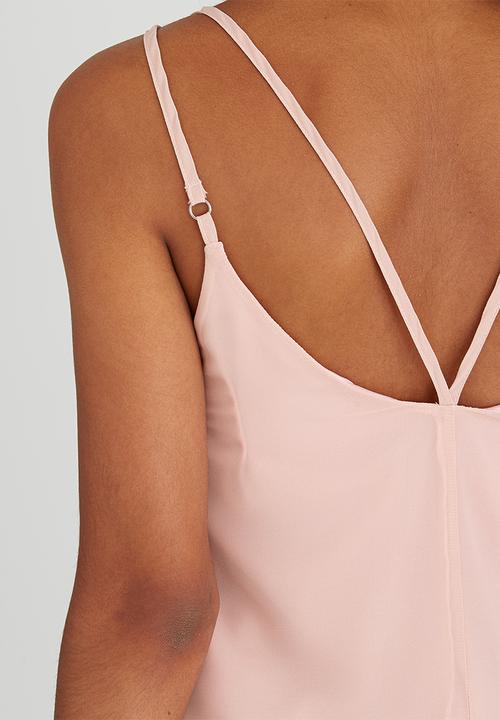 c(inch) - Cami with Strap Detail Pale Pink