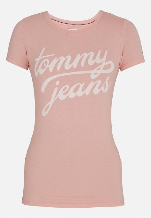 Tommy Hilfiger - Basic Short Sleeve Tee Pale Pink