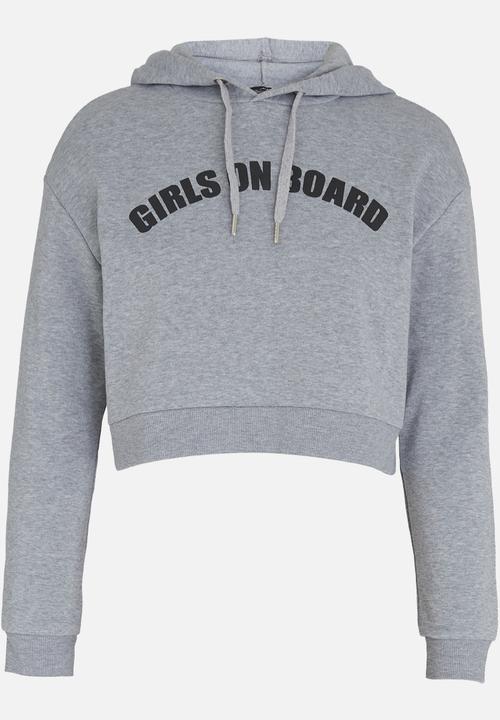 c(inch) - Girls On Board Hoody Grey