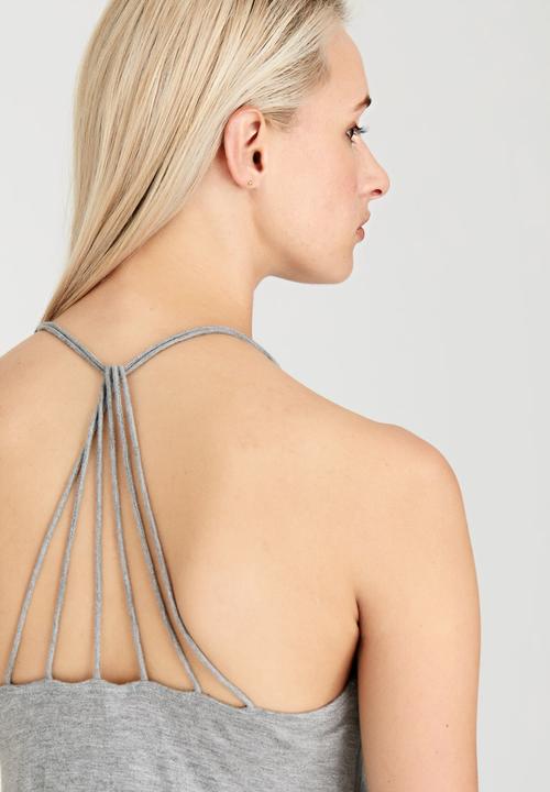 RVCA - Sheila Tank Top Grey Melange