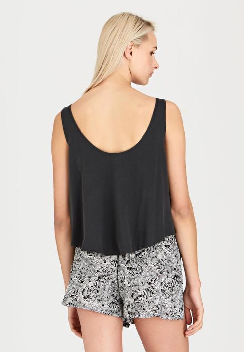 RVCA - VA Circle Tank Black