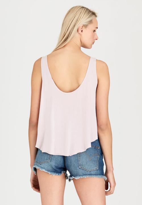 RVCA - VA Circle Tank Pale Purple