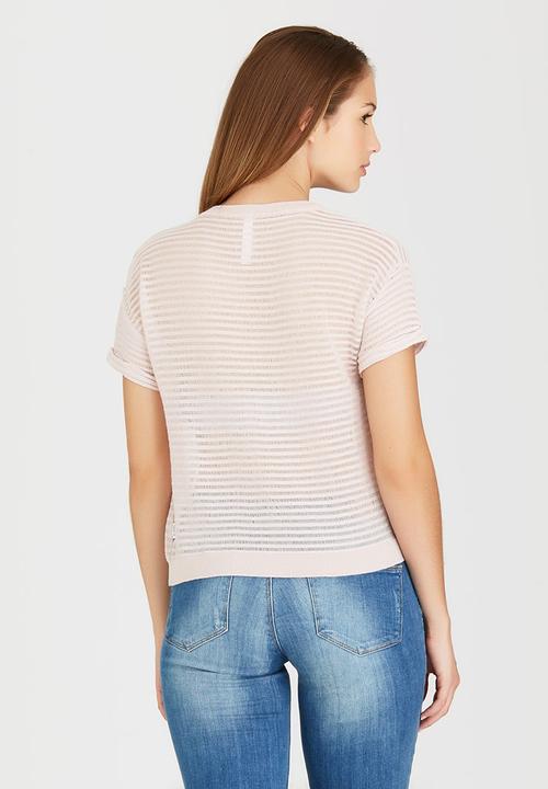 RVCA - Teaser Tee Pale Pink