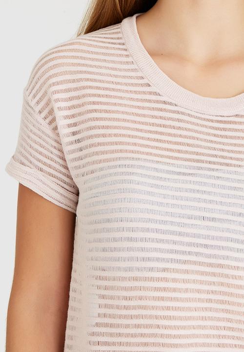 RVCA - Teaser Tee Pale Pink