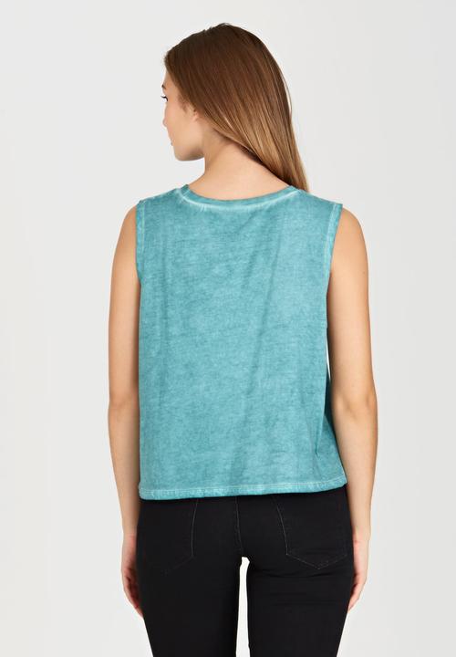 RVCA - Strike Through Tank Light Green