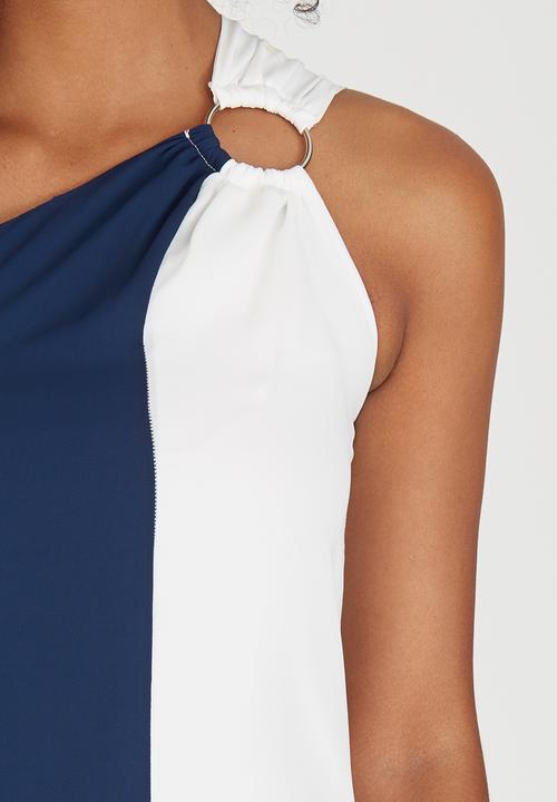 STYLE REPUBLIC - Colourblock Top Navy