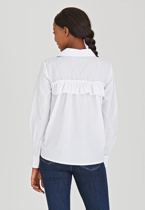 STYLE REPUBLIC - Shirt with Back Detail White