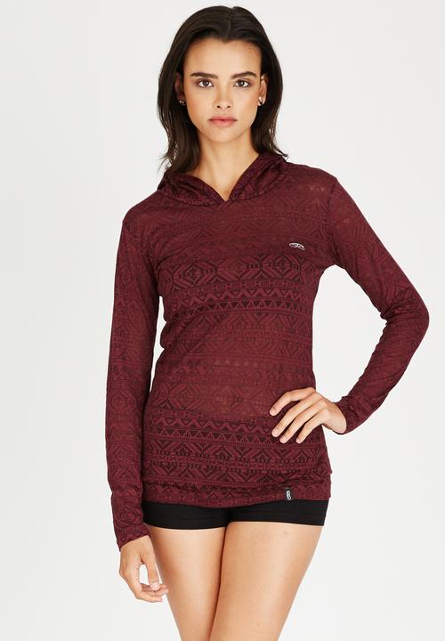 OTG - OTG Tribe Retreat Hoodie Dark Red