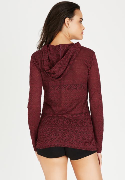 OTG - OTG Tribe Retreat Hoodie Dark Red