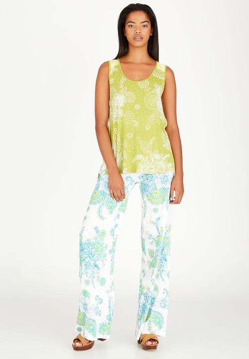 Maya Prass - Lotus Tank Chartreuse