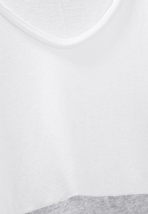 Next - V-Neck Modal Blend Long Sleeve Top White