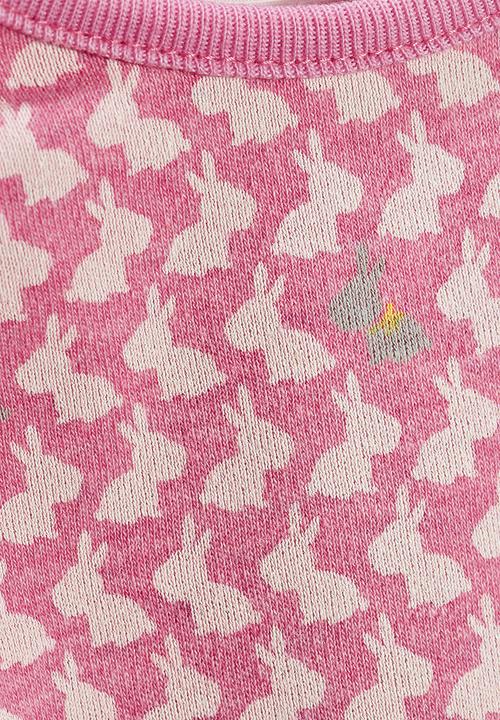 Next - Three Pack Pink Long Sleeve Character Bodysuits Pale Pink