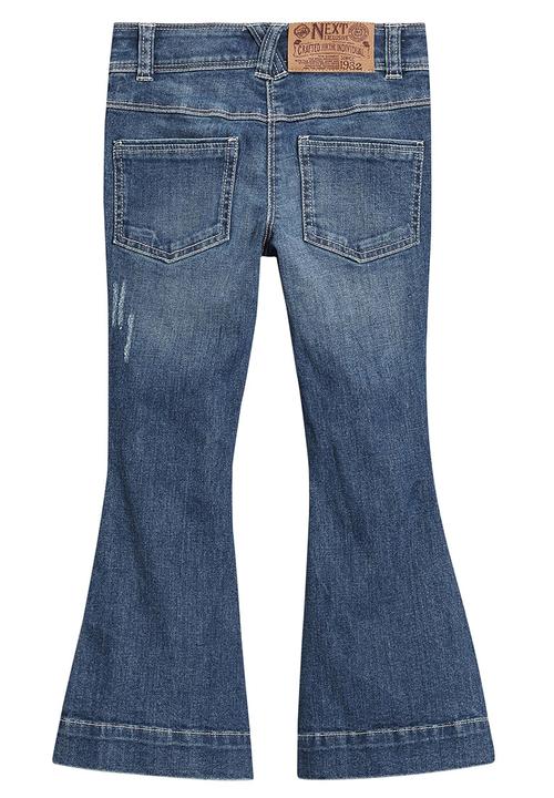 Next - 70s Skinny Flare Jeans Mid Blue