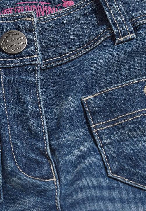 Next - 70s Skinny Flare Jeans Mid Blue