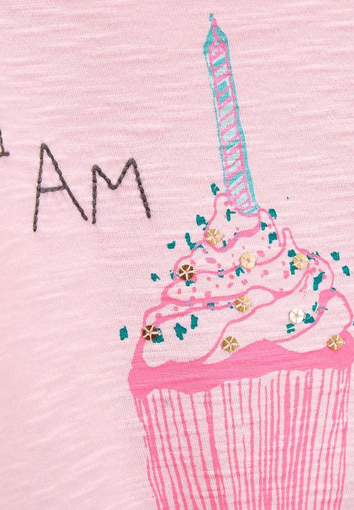 Next - I Am One T-shirt Pale Pink