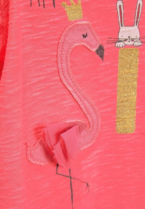 Next - I Am Six T-shirt Mid Pink