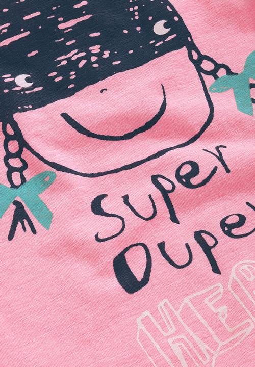 Next - Pink girl t-shirt Mid Pink