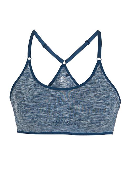 ONLY Play - Lucile Thin Strap Seamless Sports Bra Navy