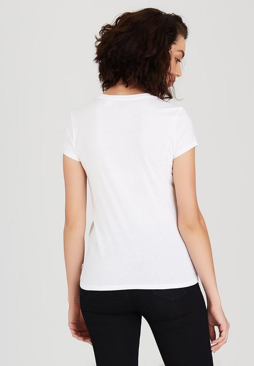 Levi’s® - Slim Fit Crew Neck Tee with Heart White