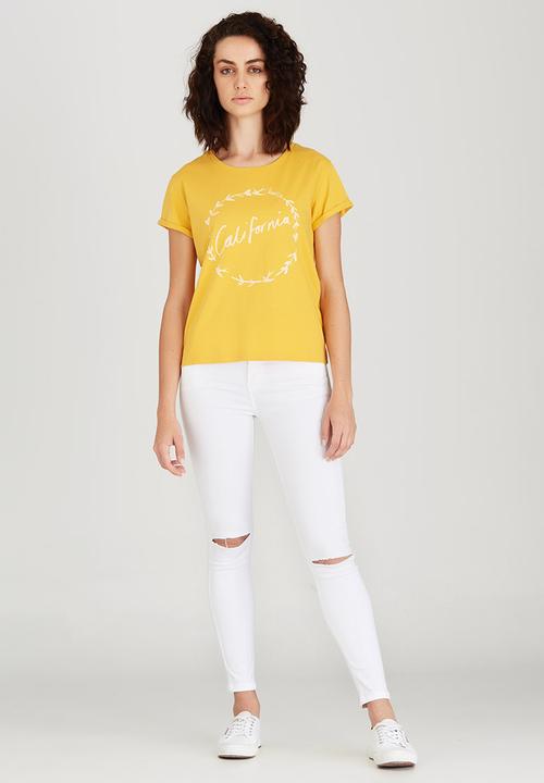 Levi’s® - Marina Tee Love Yellow
