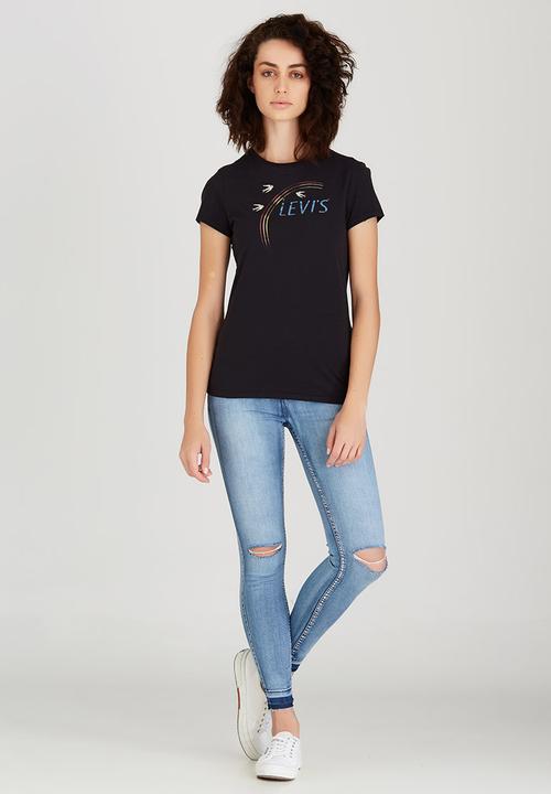 Levi’s® - Slim Fit Crew Neck Tee Black