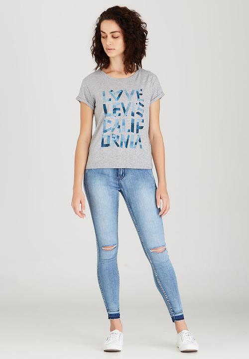 Levi’s® - Marina Tee Love Grey