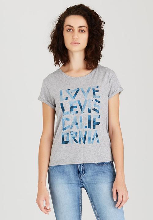 Levi’s® - Marina Tee Love Grey