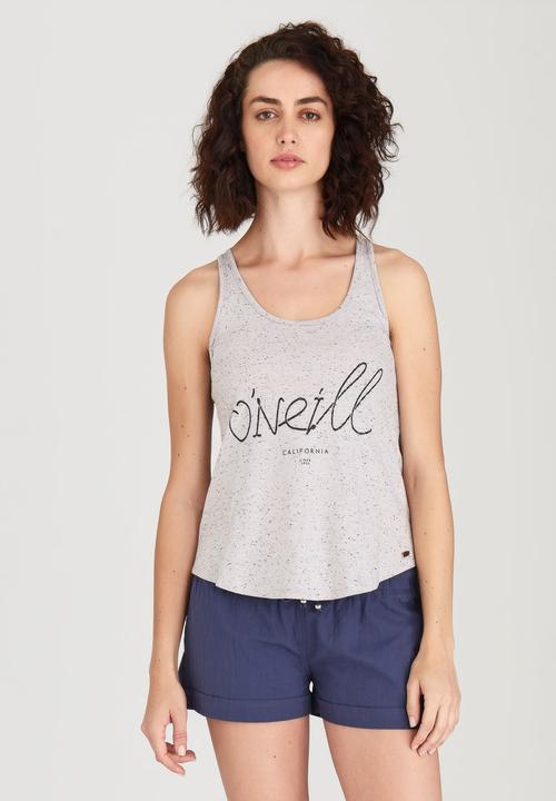O'Neill - Lettering Branded Tank Top Pale Grey