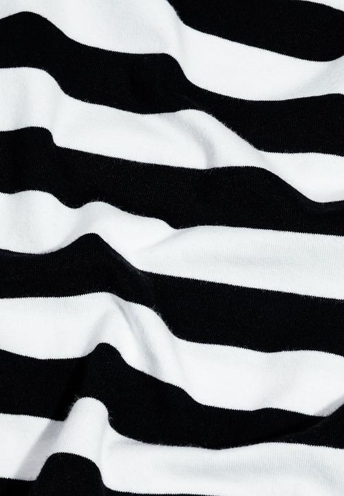 Next - Monochrome Strappy Vest Black/White Black and White