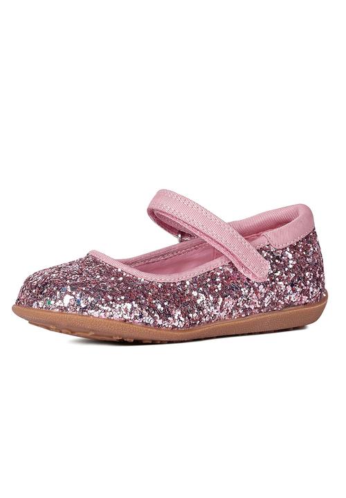 Next - Glitter Pumps Mid Pink Mid Pink