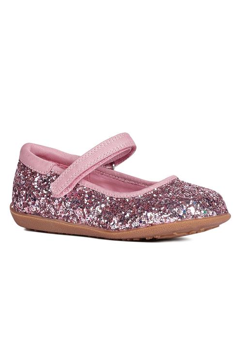 Next - Glitter Pumps Mid Pink Mid Pink