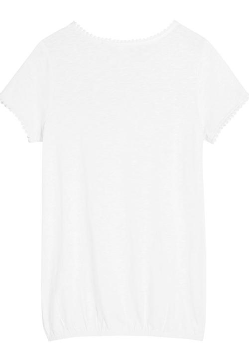 Next - Bubble Hem T-shirt White