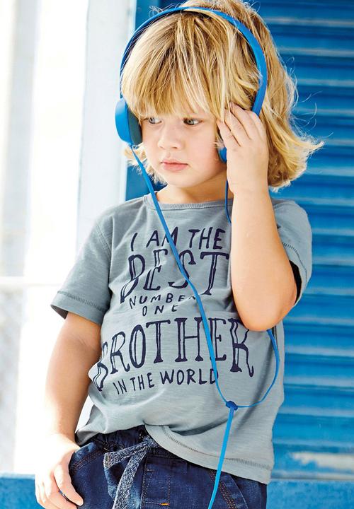 Next - Best brother t-shirt Pale Blue