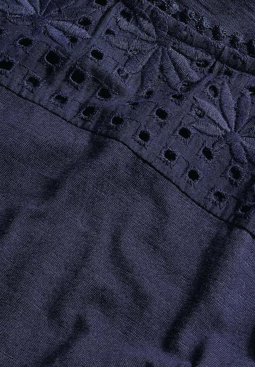 Next - Bubble-hem T-shirt Navy