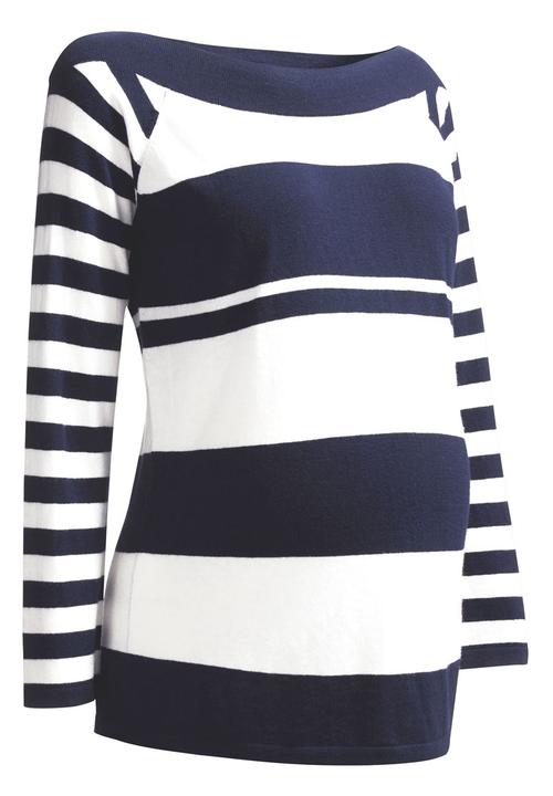Next - Striped Sweater Blue/White Blue and White