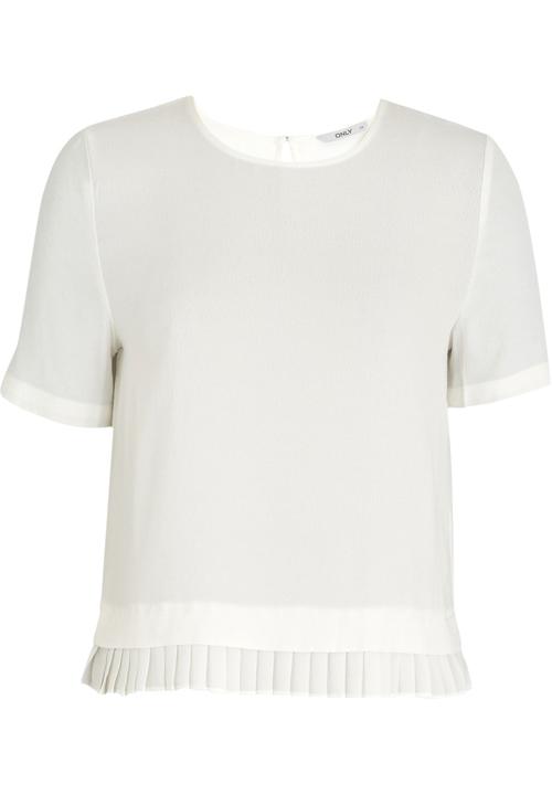 ONLY - Lea Pleat Detail Top White