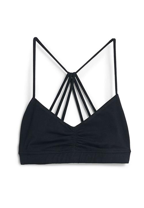 MANGO - Strappy Bralet Black