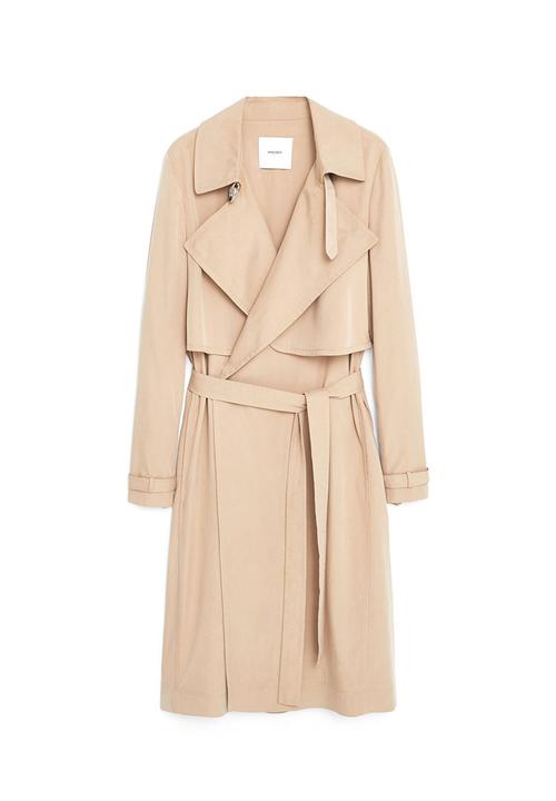 MANGO - Trench Coat Stone/Beige