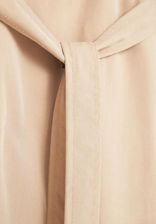 MANGO - Trench Coat Stone/Beige
