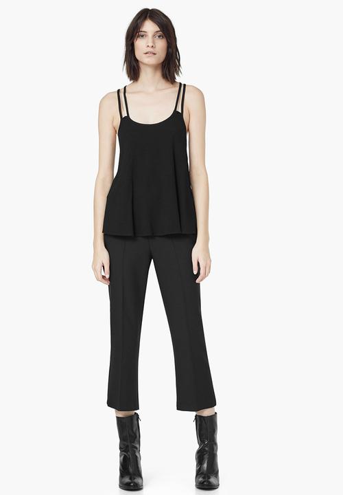 MANGO - Chain Detail Cami Black