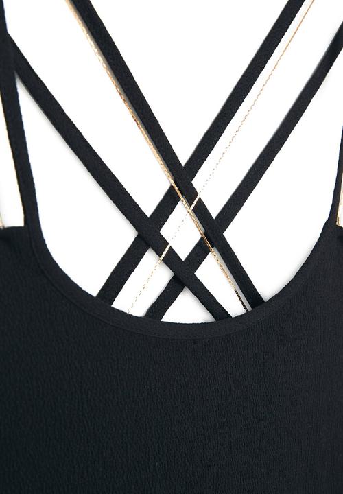 MANGO - Chain Detail Cami Black