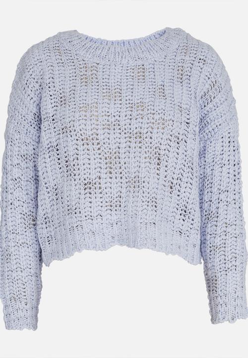Forever21 - Long Sleeve Jersey Pale Blue