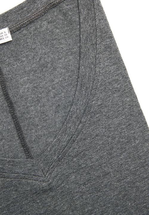 MANGO - Flecked Top Grey