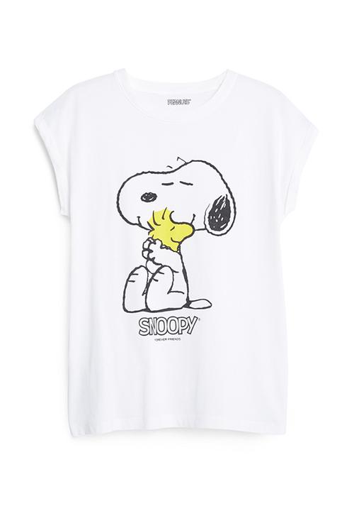 MANGO - Snoopy T-shirt Milk
