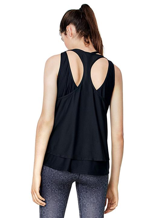 MANGO - Comfort Sport T-shirt Black